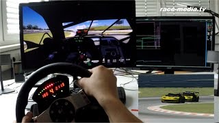 Assetto Corsa G27 Wheel with SRD Manager 2 - Corvette C6.R 3 Laps Nürburgring