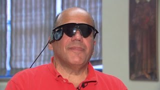 Bionic eye helps blind man see with "artificial vision"
