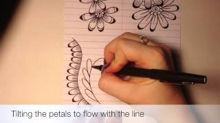 Henna Alphabet: Element "L" Petal