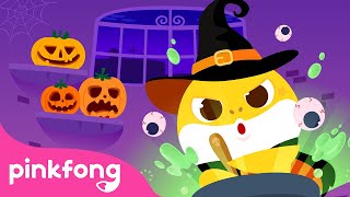 ¿Truco o trato? ¡Dulces tenebrosos! Tiburones Brujos de Halloween | Pinkfong en español