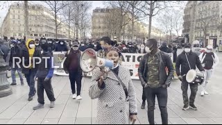 France: Undocumented migrants protest in Paris for legal status