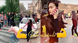 Girls attitude? tik tok //powerful girl tik tok video with funniest video