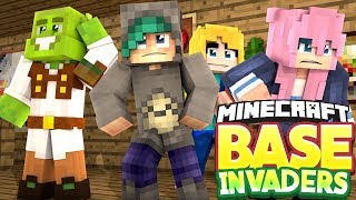 GIANT TOTORO BASE?! - Minecraft Base Invaders Challenge