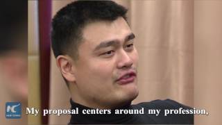 Yao Ming: former NBA star, now political adviser