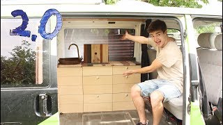 Designer-Küche für meinen VW-Bus selber bauen! | F.06 Umbau 2.0