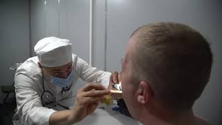 Вакцинация на наблюдательных постах в Нагорном Карабахе