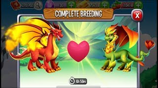 Flame Dragon vs Nature Dragon | Dragon City [RARE BREEDING DRAGON]