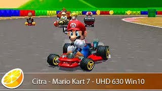 Windows 10 - Citra Canary 329213c - Mario Kart 7 - UHD630