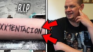 Dad Reacts to XXXTENTACION TRIBUTE TATTOOS