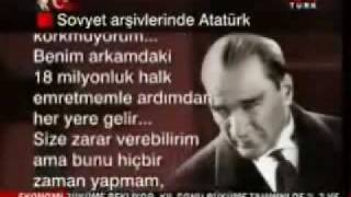 Eski Sovyet arşivlerinden Atatürk'le ilgili belge 10.11.2008