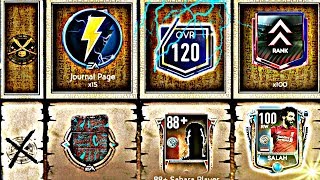 I Opened 100 OVR Salah ? | Reached 120 OVR | Fifa Mobile Treasure Hunt Event ?