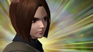 Ballbusting in game THE KING OF FIGHTERS XIV ウィップ