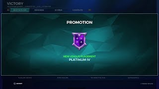 Paladins Ranked Platinum 4 (My Last Placement Game) [2018]