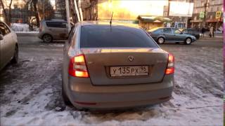 Octavia a5 fl. Стоп сигнал совместно с задней  ПТФ.