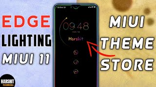 Edge Lighting MIUI 11 Theme | Miui Theme Store | Colorful Clock V11 MIUI 11 Theme Store