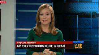 3 Officers Dead - 3+ Injured - Live: WAFB 9 News Baton Rouge, Louisiana *Breaking News*