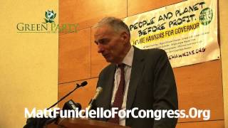 Matt Funiciello Endorsement by Ralph Nader