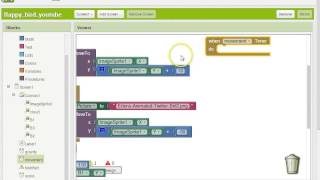 How to make Flappy Bird with app inventor - part 2