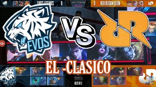 (MATCH 2) EL-CLASICO EVOS VS RRQ MPL ID S5 DAY 2 | GG LEMON PICK FARAMIS !!