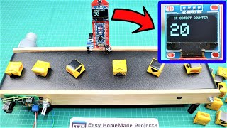 How to Make Digital Universal Object Counter for Conveyor Belt Systems