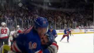 Brad Richards tying goal with 7 secs left!  Game 5 Caps @ Rangers