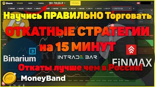 Две стратегии отката по тренду для бинарных опционов Олимп и Бином. Новогодний марафон MoneyBand.