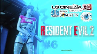 #6 Resident Evil 2 remake Home Cinema 3d TV side by side Анаморфная стереопара
