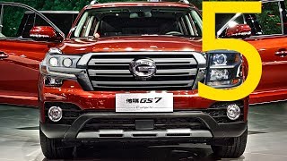 Копия Тахо + Ленд Крузер! Китай отжигает! Запоминайте: GAC Trumpchi GS8 2018 Китай #5