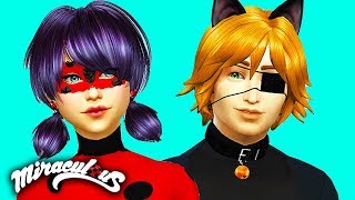 Miraculous Ladybug & Cat Noir Sims 4 (Ep 1) ? Create a Sim & House Tour! Sims 4 Miraculous Ladybug