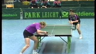Table Tennis 1992 Saarbruecken vs Duesseldorf Persson Rosskopf Prean Cabrera Fetzner