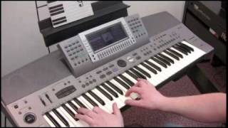 Technics KN6000 Guitar Sounds