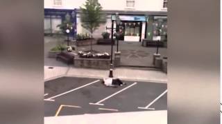Drunk Lady Walking