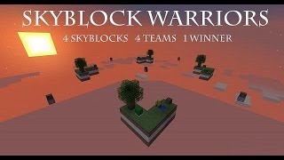Minecraft PVP карта "Skyblock Warriors" (Запис стріму) [Блін]