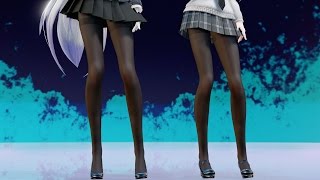 【MMD】No.3 HAKU MIKU Distorted Princess