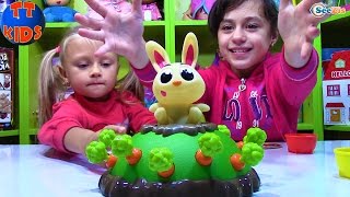 ПРЫГАЮЩИЙ КРОЛИК ДЖЕК ЧЕЛЛЕНДЖ с Ярославой Игры для детей Jumping Jack Game - Games for children