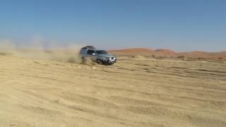 Amarok loves thick sand in Sossusvlei, Namibia