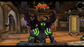 WoW Legion Demon Hunter Barber Shop Customization