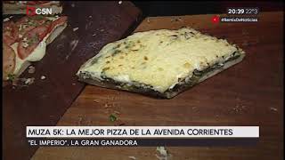 Muza 5 K: La mejor pizza de la avenida Corrientes