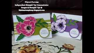 Peaceful Moments Birthday Card #1Using Stampin" Up! Products
