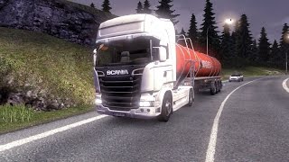 Euro Truck Simulator 2. Попал в аварию.