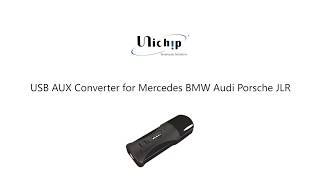 USB AUX in convertor for Benz NTG Commander, BMW CIC NBT etc