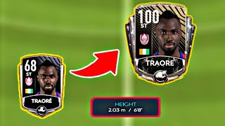 TALLEST PLAYER IN FIFA MOBILE 20 ? UPGRADING TRAORÉ ! HEAD TO HEAD CHEAT?