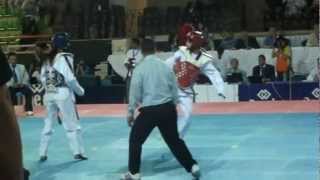 Taekwondo - Anastasia Pankina (Russia) vs korean