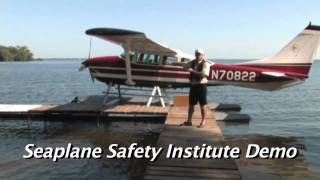Seaplane Safety Docking Demo Part 1