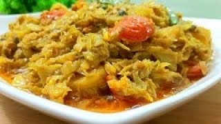নিরামিষ বাঁধাকপির ঘন্ট | Cabbage Curry | Badhakopir Ghonto | Badhakopi Bhaji |Shilpi's Cooking World
