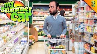 VAMOS A HACER LA COMPRA!! | MY SUMMER CAR Gameplay Español