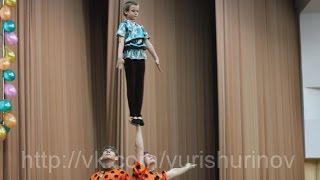 Circus 馬戲團 Цирковая студия Непоседы Отчетный концерт 2014 - Номер (7/19)