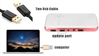 How to update the projector DL S6+32G Wejoy