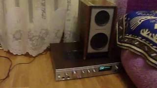 Усилитель Radiotehnika y-101 и колонка Элегия-102.