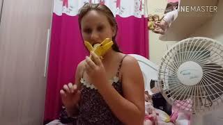 Minha rotina da noite (layssa santana)